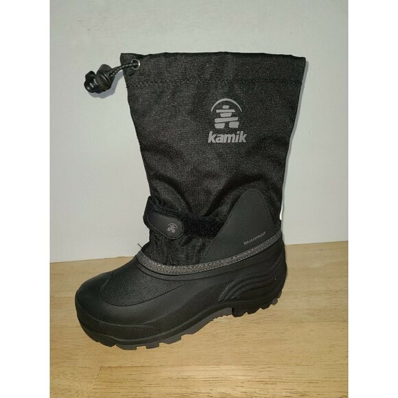 Kamik Waterproof Insulated Snow boots Black  Size - Picture 1 of 4